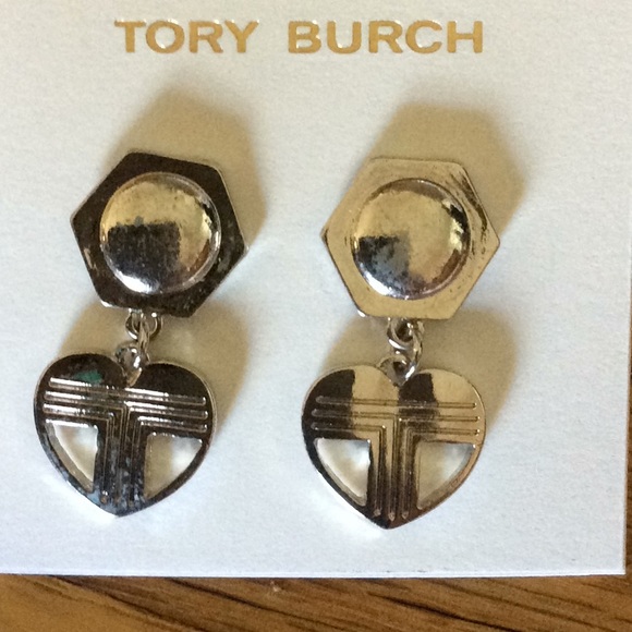 Tory Burch Signature Logo Heart Bracelet Set - Picture 5 of 7